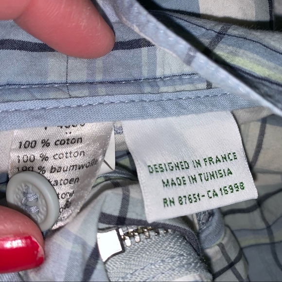 Lacoste Plaid 9” Shorts size 42 Medium - Picture 6 of 8